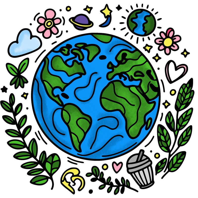 earth day drawing
