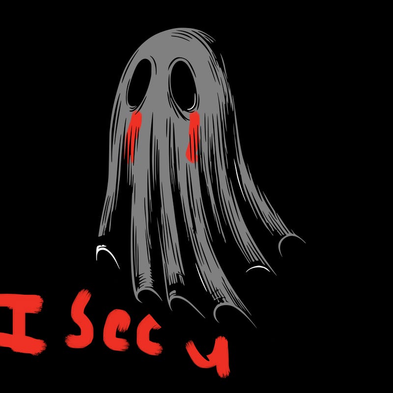 realistic creepy ghost