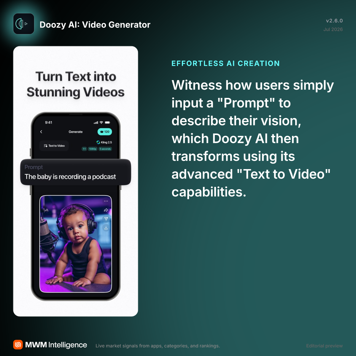 Doozy AI: Video Generator - Photo & Video App | MWM