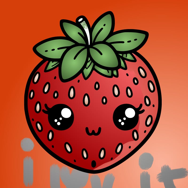 cute strawberry