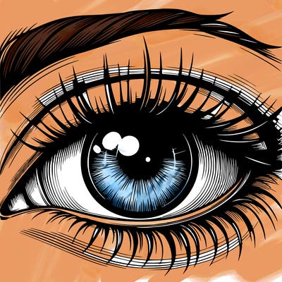 realistic eye