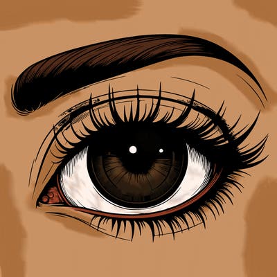 realistic eye