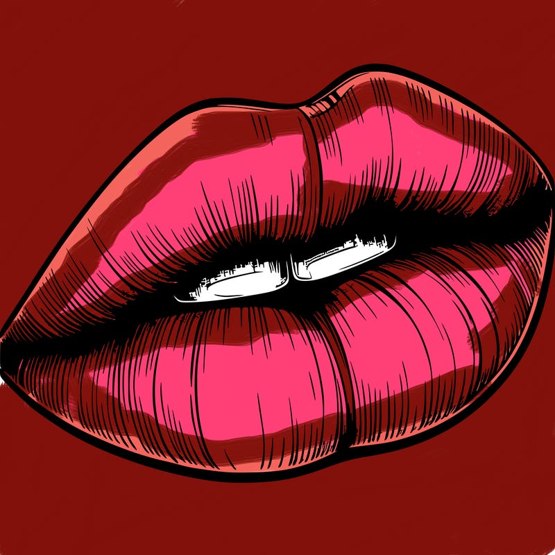 realistic lips