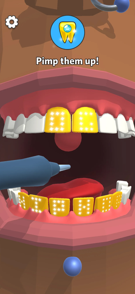 Dentist Bling - Personalizzazione dei denti con oro e diamanti in Dentist Bling