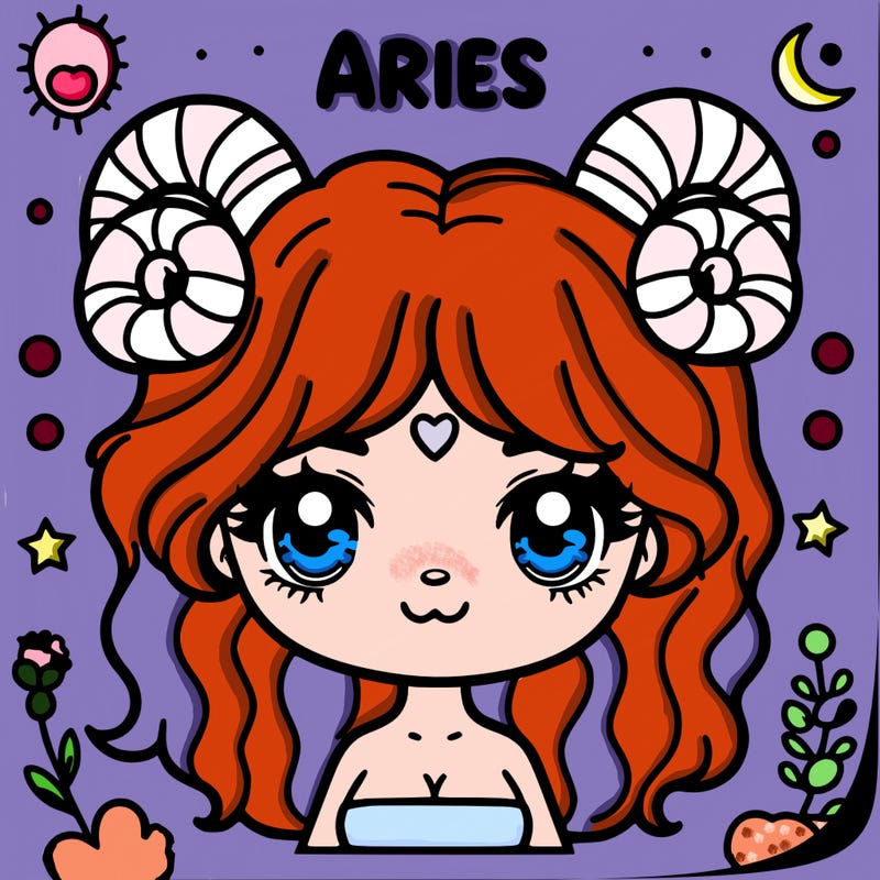 aries cute woman