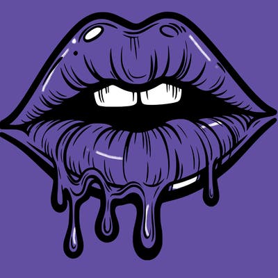 lips that look realistic and drip