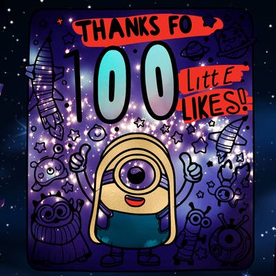 thanks for 100 likes!