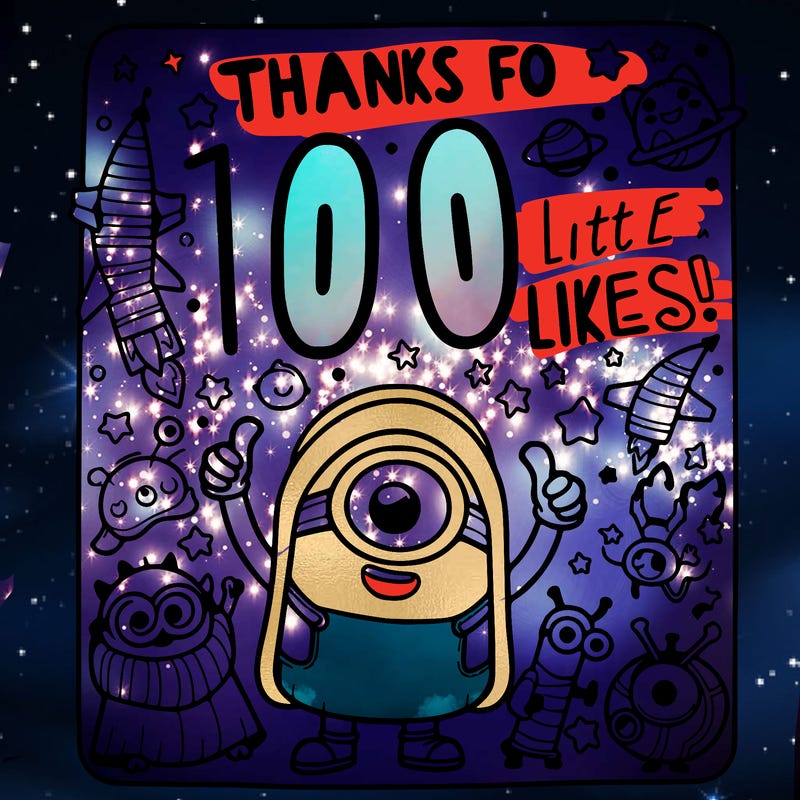 thanks for 100 likes!