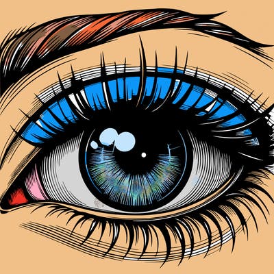 realistic eye