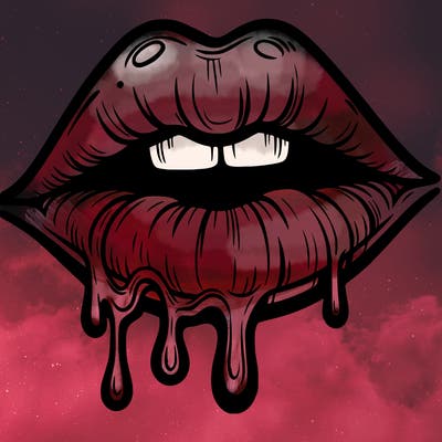 lips that look realistic and drip