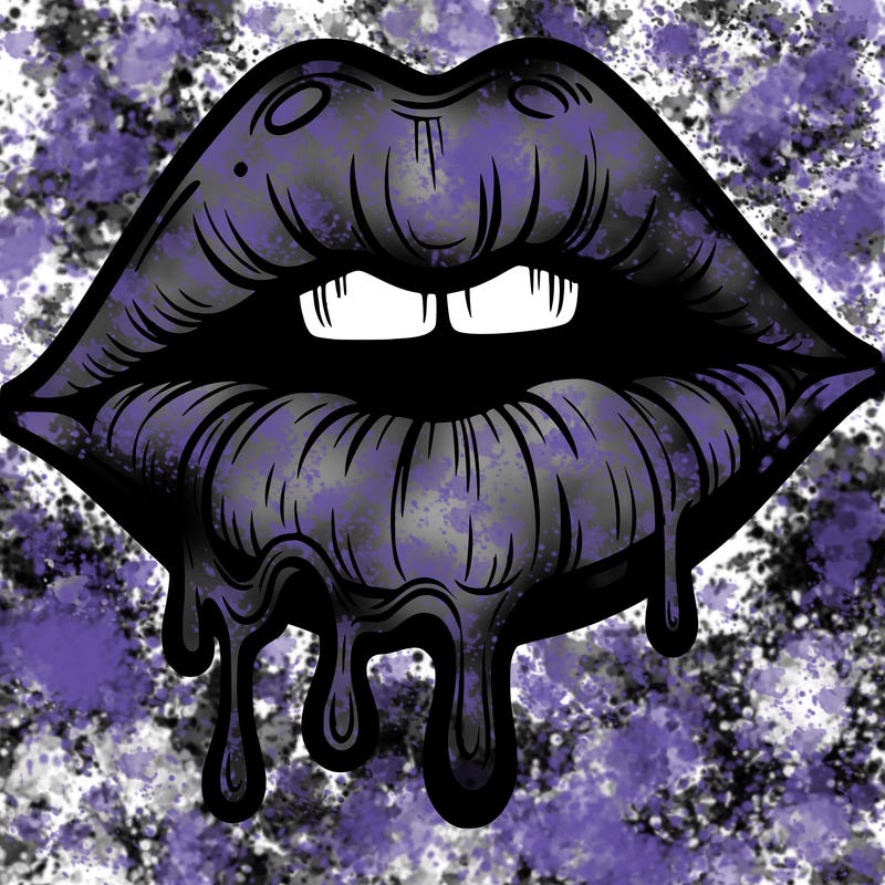 lips that look realistic and drip