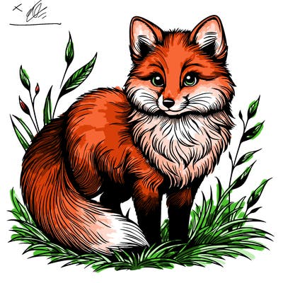 realistic fox