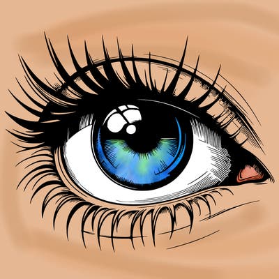realistic eye