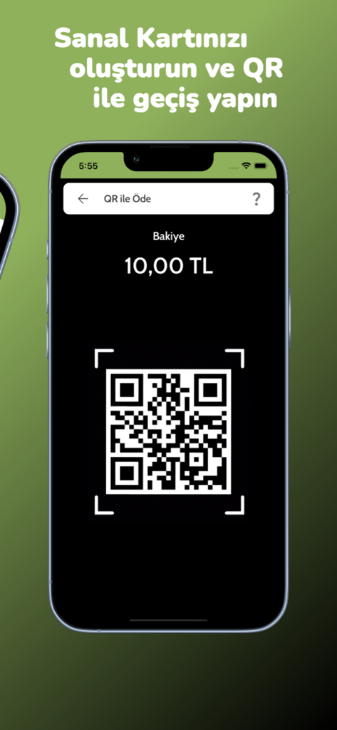 Tela de pagamento por QR no aplicativo e-UrfaKart