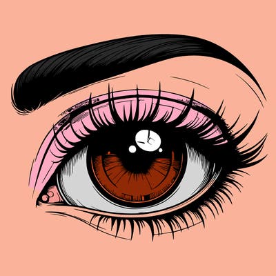 realistic eye