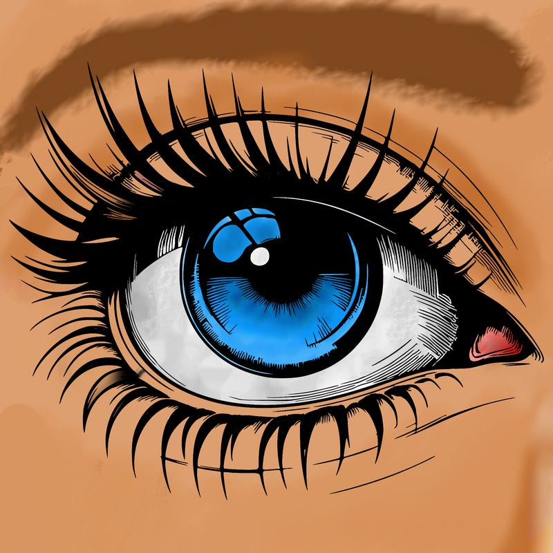 realistic eye