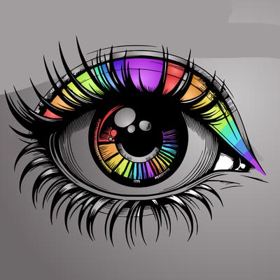 realistic eye