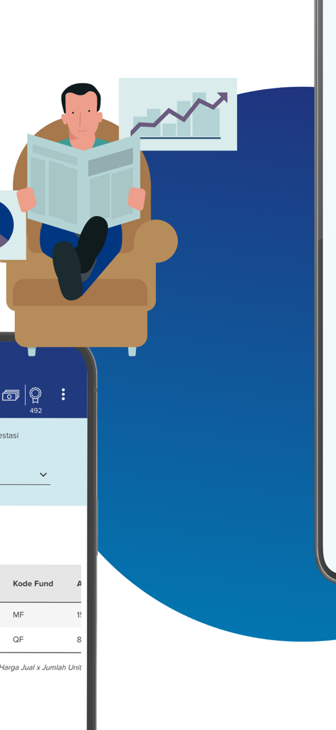 Allianz eAZy connect - Allianz eAZy connect app interface showing insurance policy funds and investment tracking