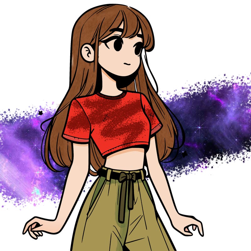 girl in a cute crop top