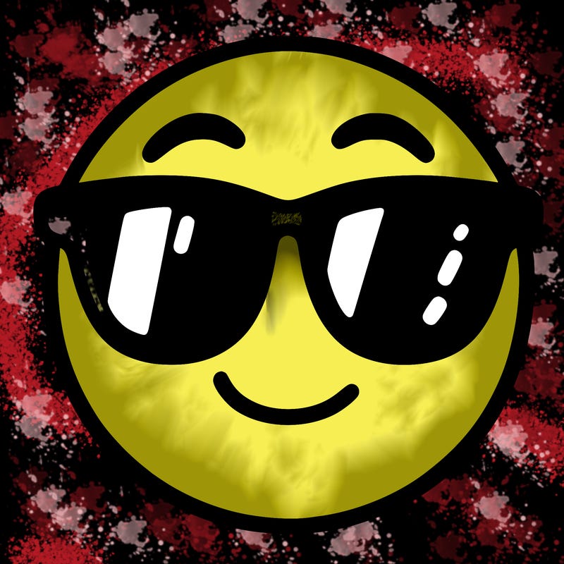 emoji with sunglasses