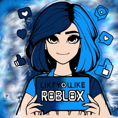 realistic girl saying like if you like roblox