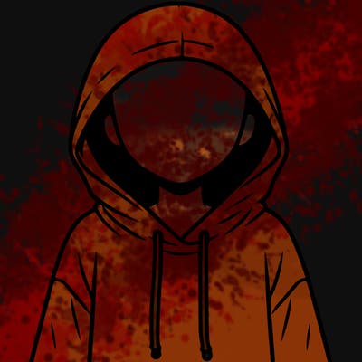 faceless girl in hoodie