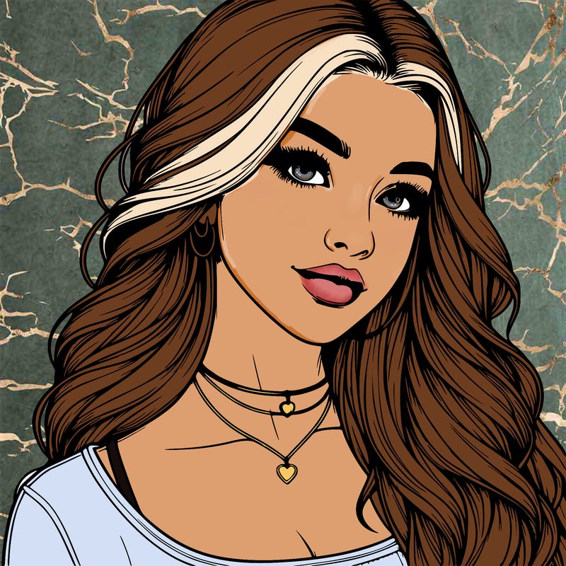 detailed realistic girl