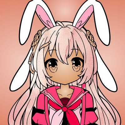bunny anime girl