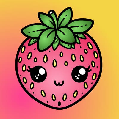 cute strawberry