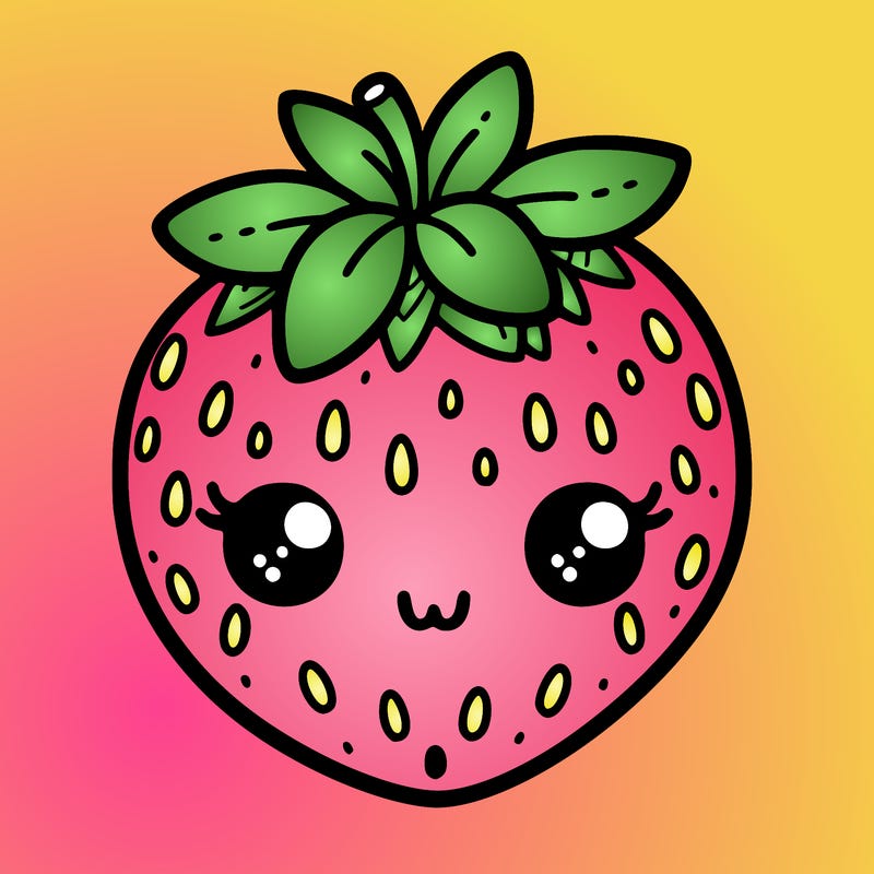 cute strawberry
