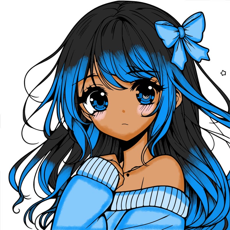 manga girl beautiful