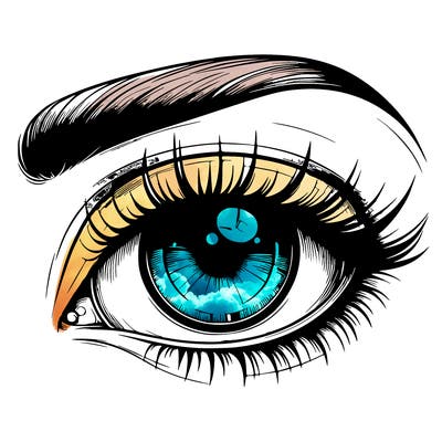 realistic eye