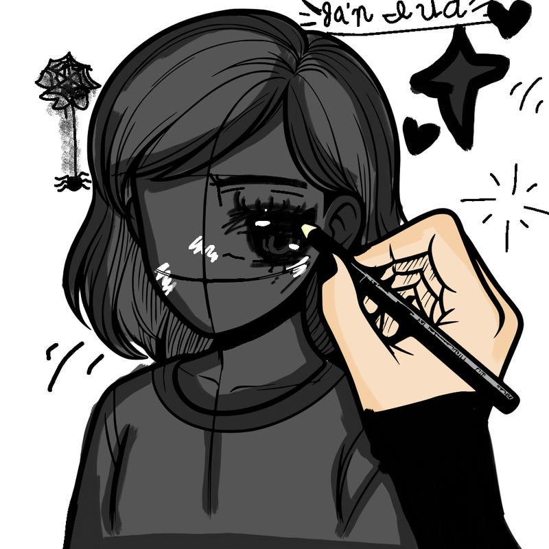 drawing a realistic person