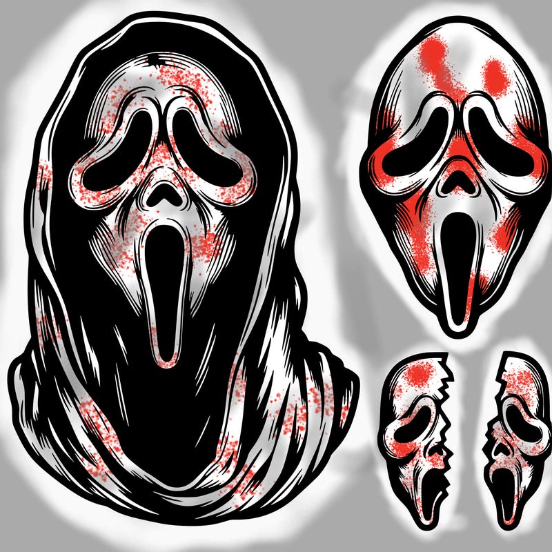 realistic,scary,gostface