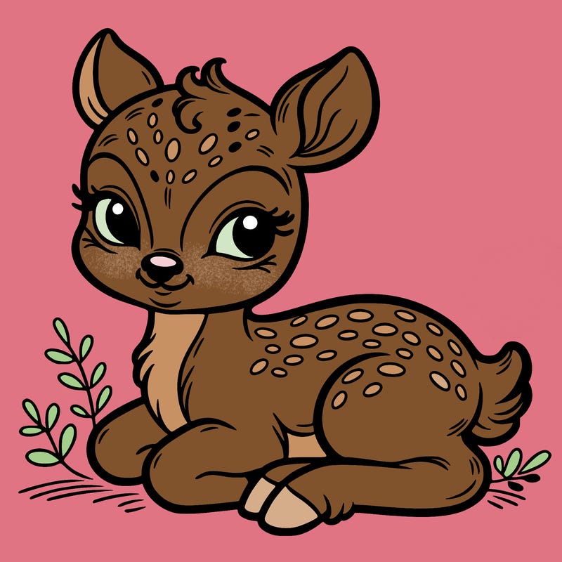 baby deer