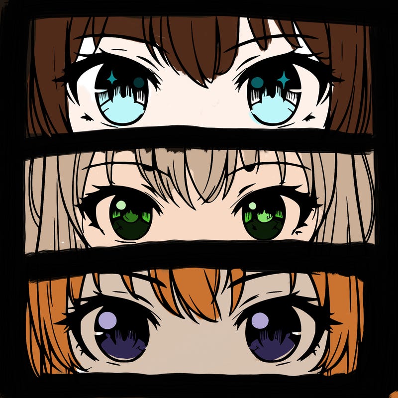 anime eyes