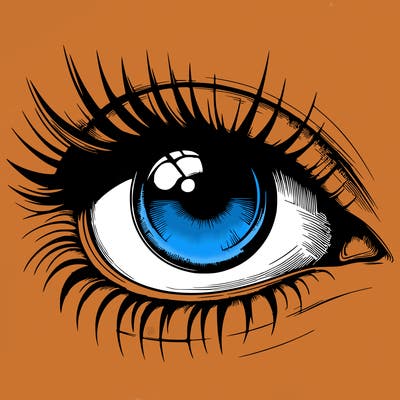 realistic eye