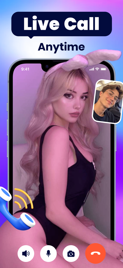 Adult Social Hub - VerCos - VerCos app live video call screen showing two users in a one on one session