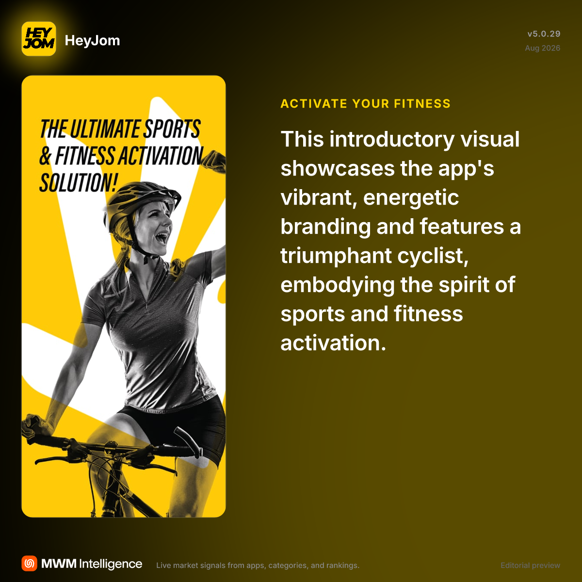 HeyJom - Sports App | MWM
