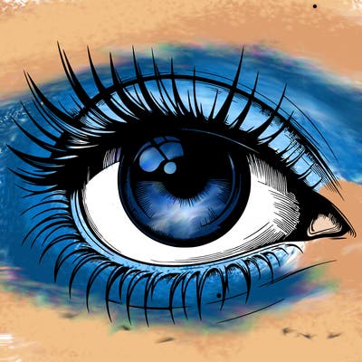 realistic eye