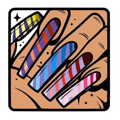 square long nails