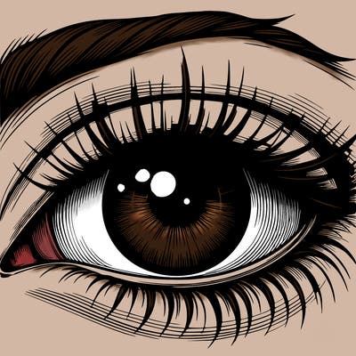 realistic eye
