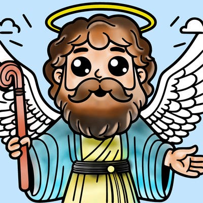 god with wings
