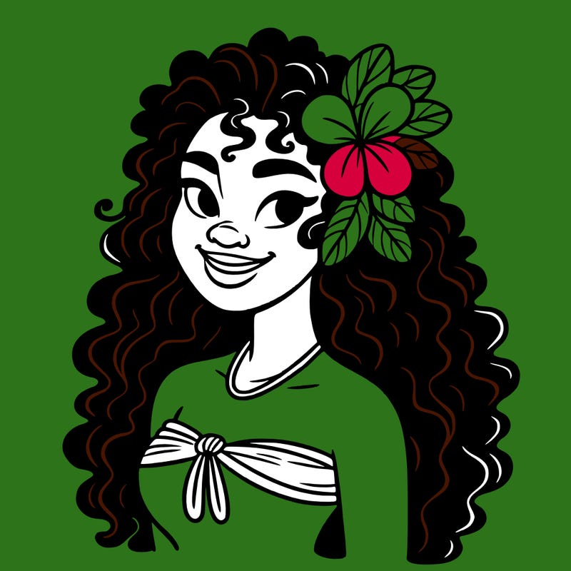 hawaiian black woman