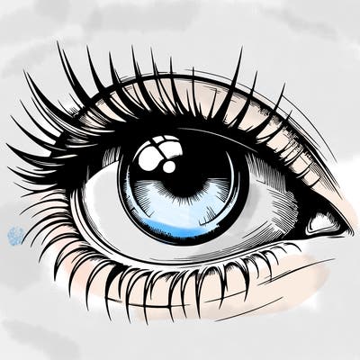 realistic eye