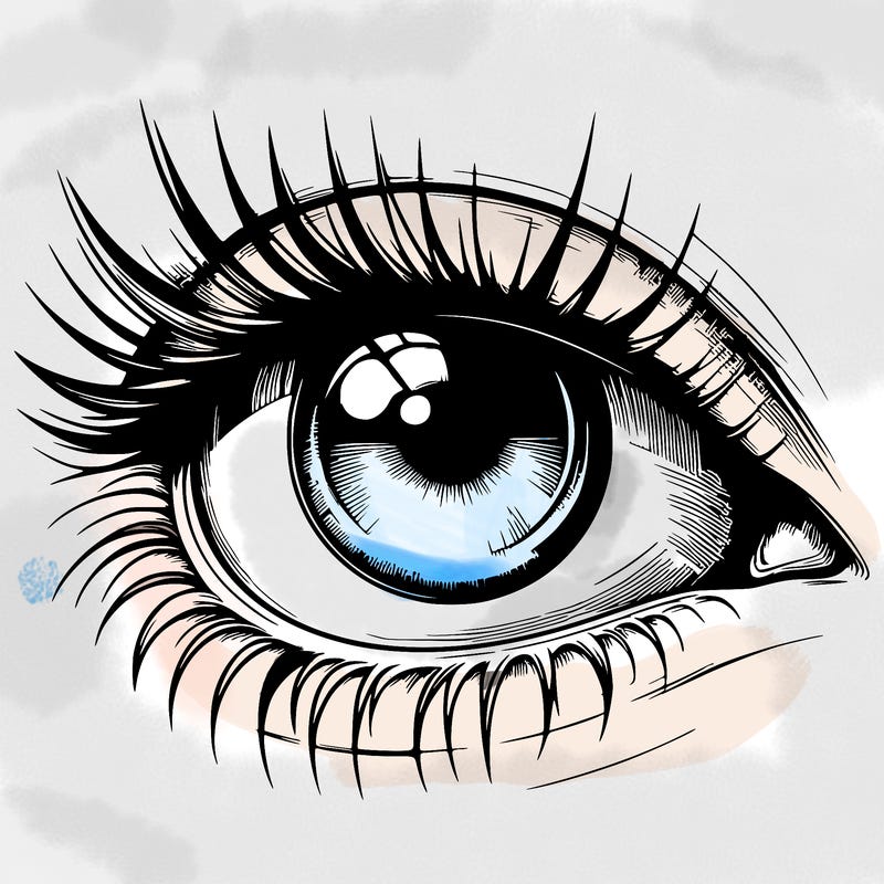 realistic eye