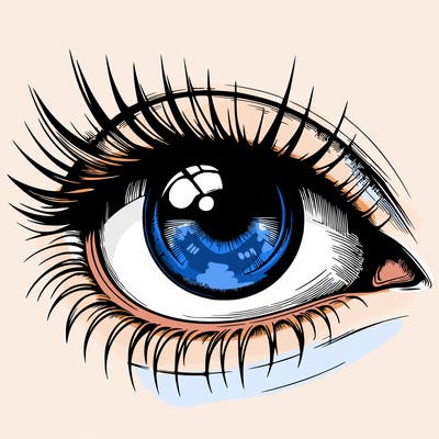 realistic eye