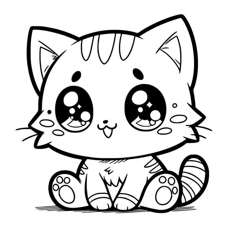 cute manga cat