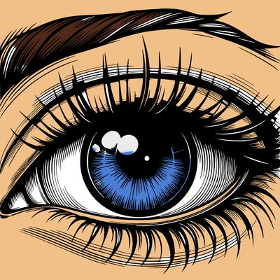 realistic eye