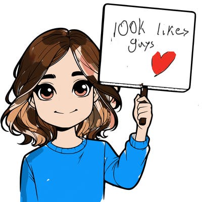 realistic girl holding up a sign